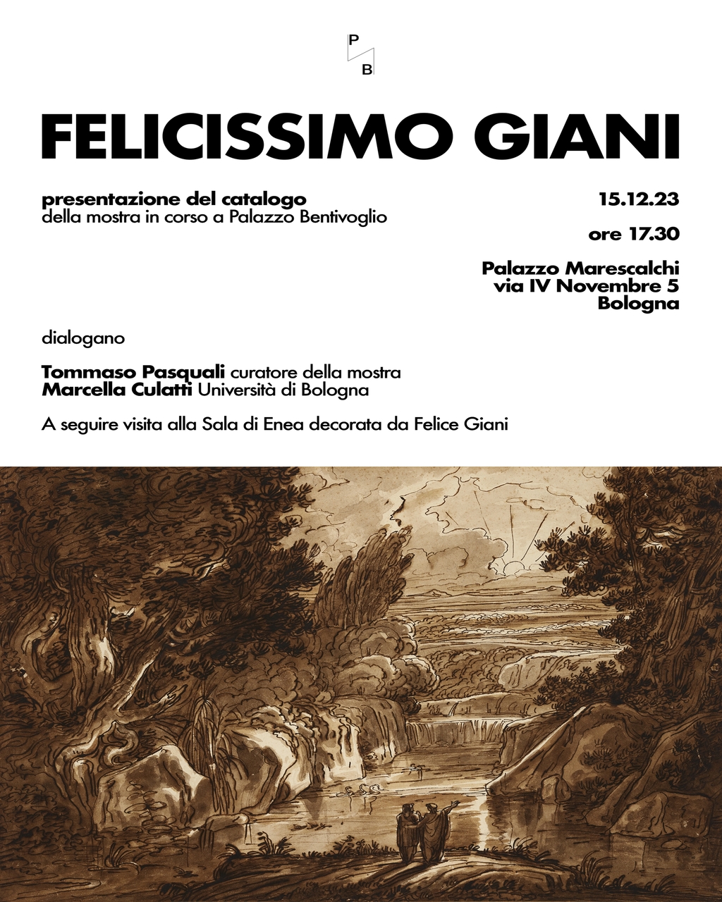 locandina evento Felicissimo Giani 15 dicembre 2023